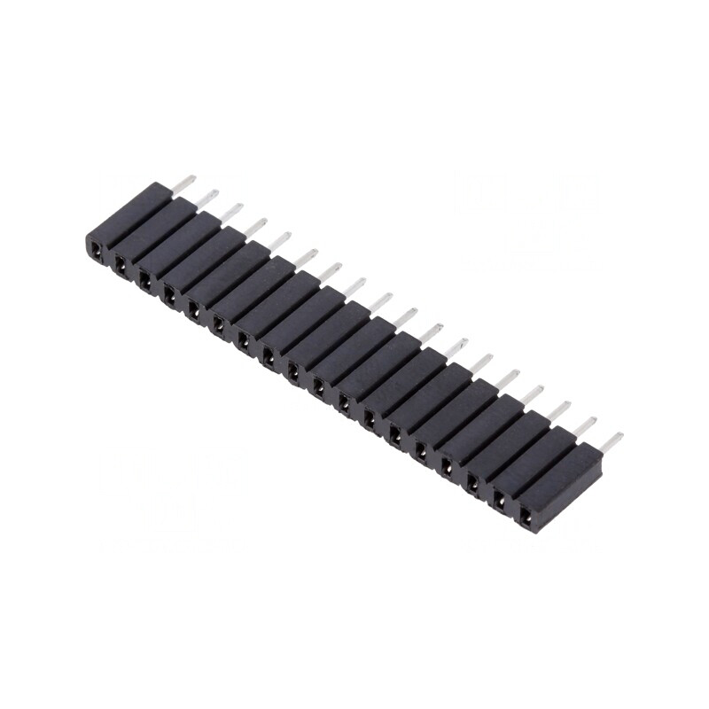 Soclu pini mamă 18 pini 2,54mm THT | Electronic-mag.ro | Componente Electronice