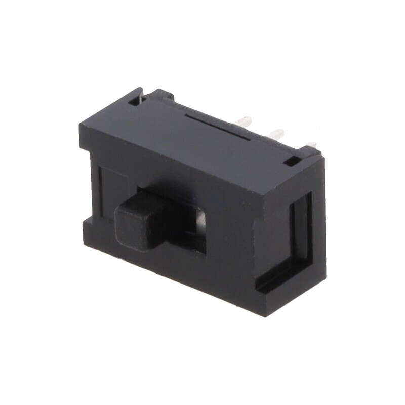 Comutator glisant SPDT 0.2A 30VDC ON-ON PCB THT | Electronic-mag.ro | Componente Electronice