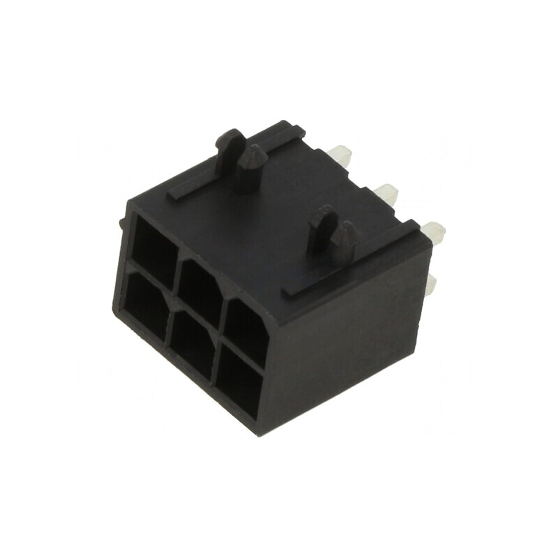 Soclu cablu-placă Mini-Fit Jr 4,2mm 6 pini 13A drept | Electronic-mag.ro | Componente Electronice Soclu cablu-placă Mini-Fit Jr 4,2mm 6 pini 13A drept | Electronic-mag.ro | Componente Electronice