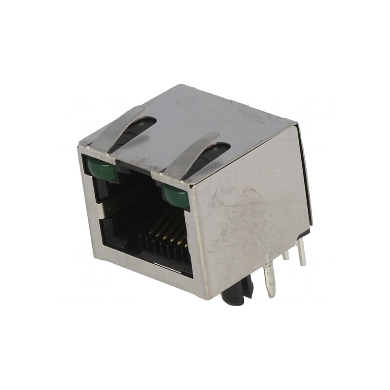 Soclu RJ45 Cat 5 Ecranat cu LED 8p8c THT | Electronic-mag.ro | Componente Electronice Soclu RJ45 Cat 5 Ecranat cu LED 8p8c THT | Electronic-mag.ro | Componente Electronice
