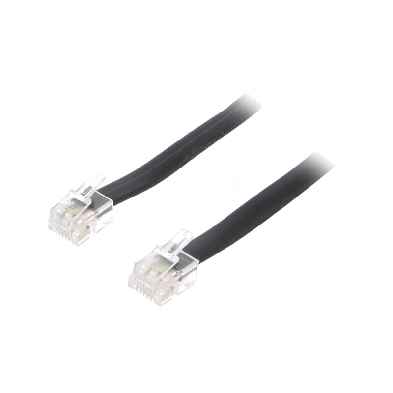 Cablu Telefon RJ12 Plat 3m | Electronic-mag.ro | Componente Electronice Cablu Telefon RJ12 Plat 3m | Electronic-mag.ro | Componente Electronice