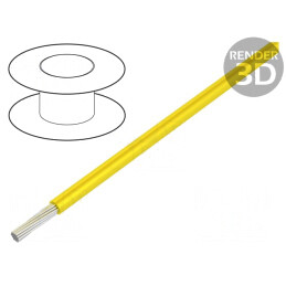 Cablu Silicon Galben ÖLFLEX HEAT 180 SiF 1x2.5mm² | Electronic-mag.ro | Componente Electronice