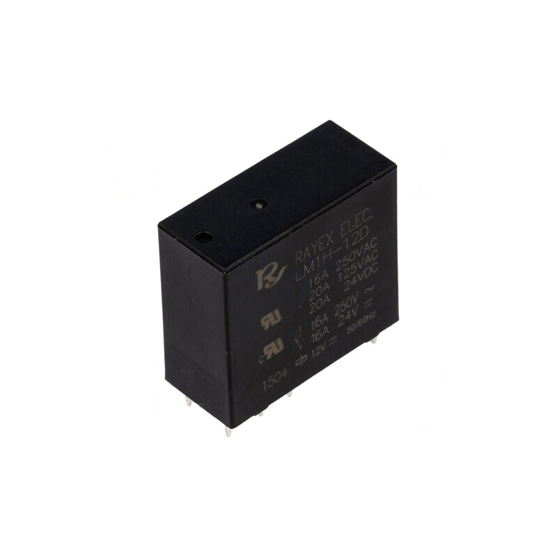 Releu Electromagnetic SPDT 12VDC 16A | Electronic-mag.ro | Componente Electronice