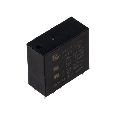 Releu Electromagnetic SPDT 12VDC 16A | Electronic-mag.ro | Componente Electronice