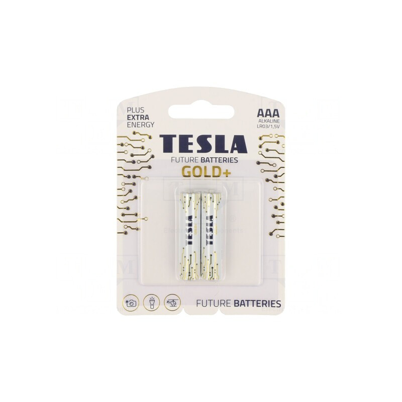 Baterie alcalină AAA 1,5V, 2 buc. | Electronic-mag.ro | Componente Electronice