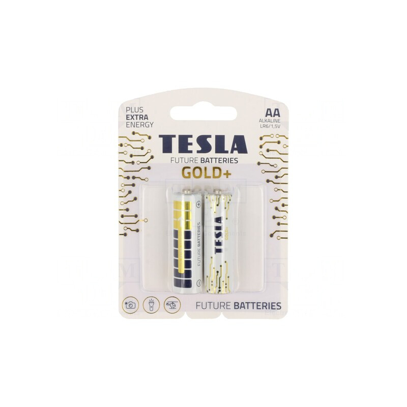 Baterii alcaline AA 1,5V nereîncărcabile 2 buc. | Electronic-mag.ro | Componente Electronice