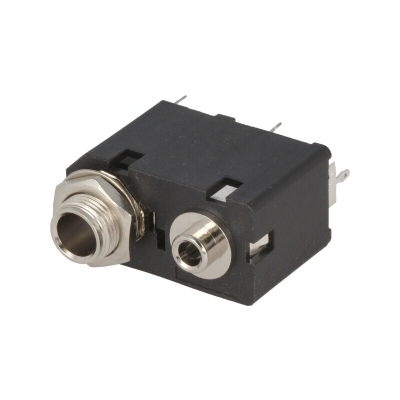 Soclu Jack 3,5mm la 6,3mm Mamă Stereo Dublu THT | Electronic-mag.ro | Componente Electronice Soclu Jack 3,5mm la 6,3mm Mamă Stereo Dublu THT | Electronic-mag.ro | Componente Electronice