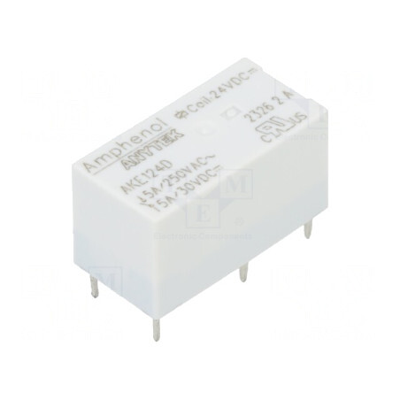 Releu Electromagnetic 24VDC 5A SPDT PCB | Electronic-mag.ro | Componente Electronice
