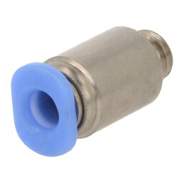 Racord Push-in Simplu Alamă Nichelată M6 | Electronic-mag.ro | Componente Electronice