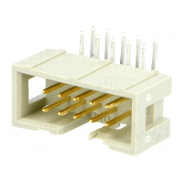 Soclu IDC Tată 10PIN 90° THT 1,27mm 2x5 | Electronic-mag.ro | Componente Electronice
