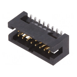 Soclu pini verticali 1,27mm 16 pini Minitek127® | Electronic-mag.ro | Componente Electronice