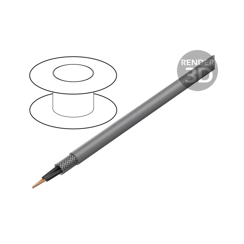 Cablu ecranat 2x0,75mm2 cu tresă de cupru cositorit | Electronic-mag.ro | Componente Electronice Cablu ecranat 2x0,75mm2 cu tresă de cupru cositorit | Electronic-mag.ro | Componente Electronice