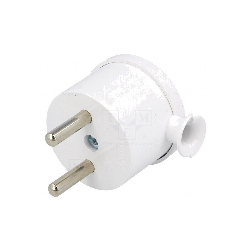 Conector Alimentare AC Tată 2P 230VAC 16A Alb Pe Cablu | Electronic-mag.ro | Componente Electronice Conector Alimentare AC Tată 2P 230VAC 16A Alb Pe Cablu | Electronic-mag.ro | Componente Electronice