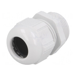 Garnitură Etanşare Poliamidă PG21 IP68 Gri Deschis | Electronic-mag.ro | Componente Electronice