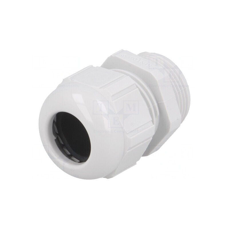 Garnitură Etanşare Poliamidă PG21 IP68 Gri Deschis | Electronic-mag.ro | Componente Electronice