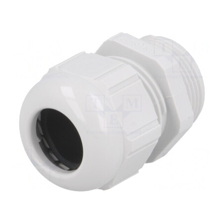 Garnitură Etanşare Poliamidă PG21 IP68 Gri Deschis | Electronic-mag.ro | Componente Electronice