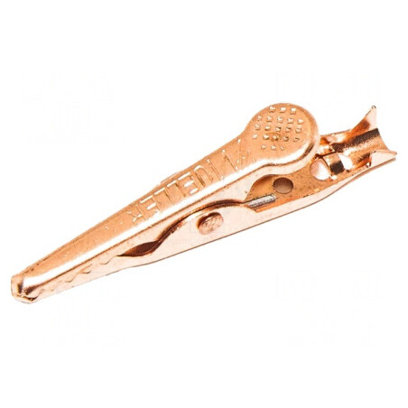 Bornă crocodil 5A 7.9mm | Electronic-mag.ro | Componente Electronice