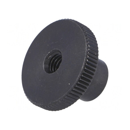 Buton Reglare 24mm Filet M6 Oțel DIN 466 | Electronic-mag.ro | Componente Electronice