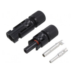 Conector solari tată-mamă 2,5-6mm2 cablu -40÷85°C | Electronic-mag.ro | Componente Electronice