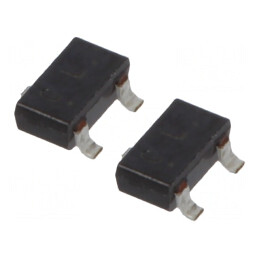 Tranzistor NPN BRT 50V 0.1A 0.2W SOT23 R1 22kΩ