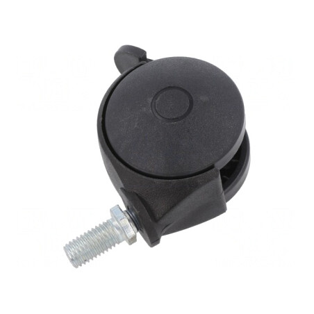 Roți pentru Mobilă 50mm cu Blocare și Ax | Electronic-mag.ro | Componente Electronice
