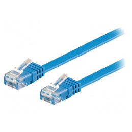 Patch cord UTP Cat6 Albastru 1,5m | Electronic-mag.ro | Componente Electronice
