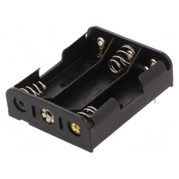 Suport Baterii AA R6 pentru PCB | Electronic-mag.ro | Componente Electronice