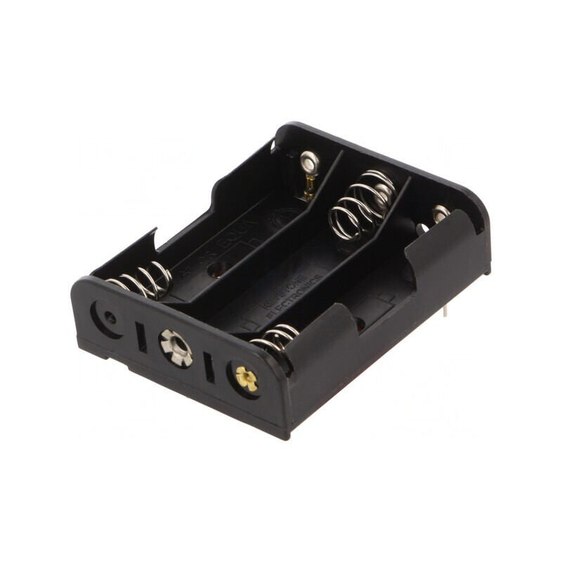 Suport Baterii AA R6 pentru PCB | Electronic-mag.ro | Componente Electronice