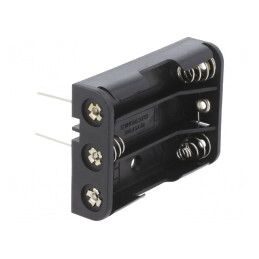 Suport Baterii AAA pentru PCB, 3 Baterii | Electronic-mag.ro | Componente Electronice
