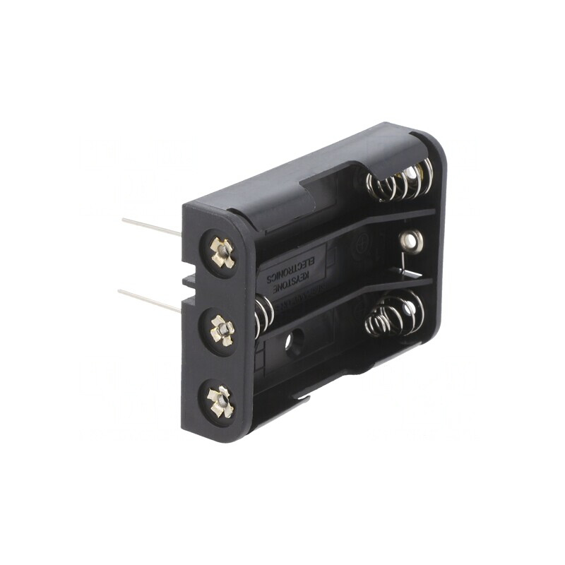 Suport Baterii AAA pentru PCB, 3 Baterii | Electronic-mag.ro | Componente Electronice