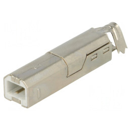 Mufă USB B pe Cablu Lipire PIN 4 USB 2.0 1A 30V | Electronic-mag.ro | Componente Electronice