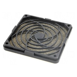 Protecție Plastic 92x92mm cu Filtru 30ppi și Șurub | Electronic-mag.ro | Componente Electronice