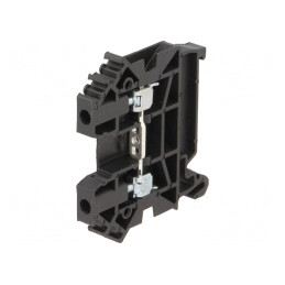 Conector Îmbinare Șine 0.5-4mm2 2 Borne Negru TS35 | Electronic-mag.ro | Componente Electronice