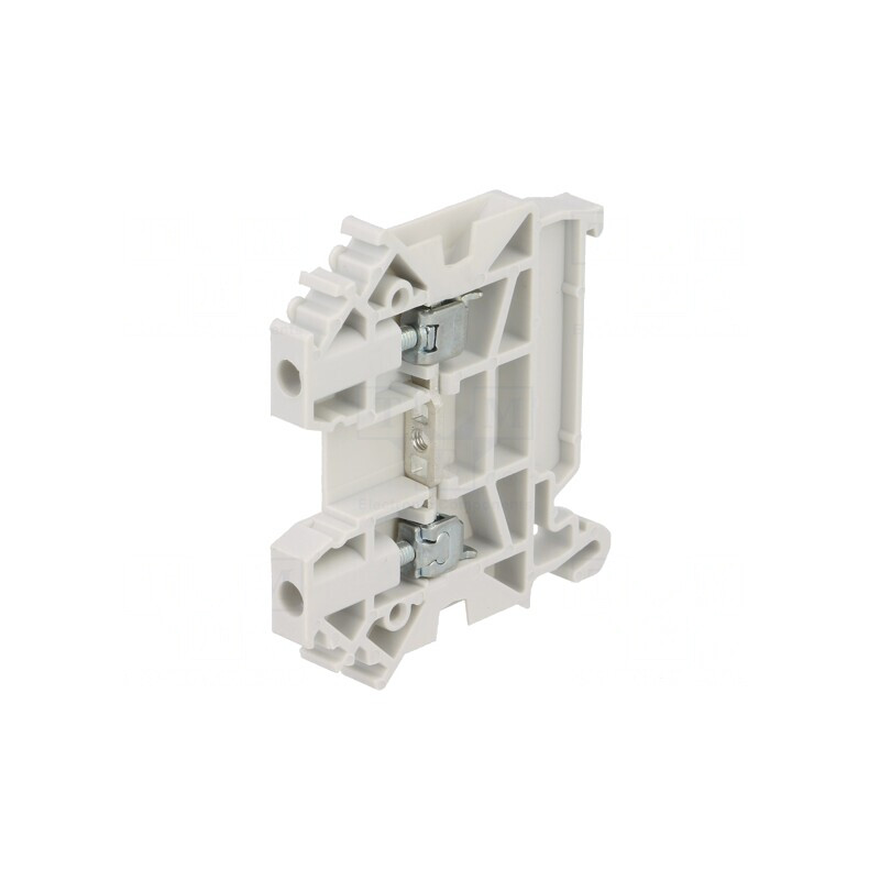 Conector Îmbinare Șine 0,5-4mm2 2 Borne Gri 5,2mm | Electronic-mag.ro | Componente Electronice