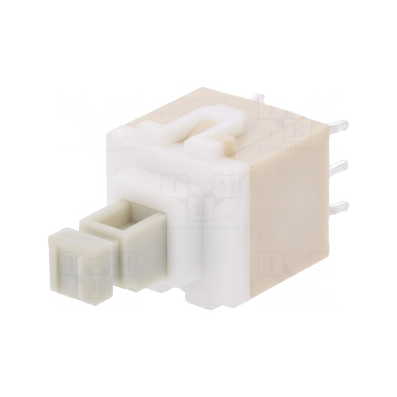 Comutator DPDT Alb 0,1A/32VDC | Electronic-mag.ro | Componente Electronice Comutator DPDT Alb 0,1A/32VDC | Electronic-mag.ro | Componente Electronice