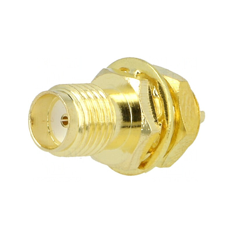 Soclu SMA Mamă Montare Panou | Electronic-mag.ro | Componente Electronice