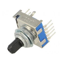 Comutator Rotativ 8 Poziții 0.3A 16VDC 1 Secțiune 30° | Electronic-mag.ro | Componente Electronice