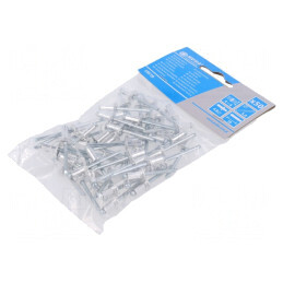 Diblu Aluminiu 4,8mm x 10mm - 50 Bucăți | Electronic-mag.ro | Componente Electronice