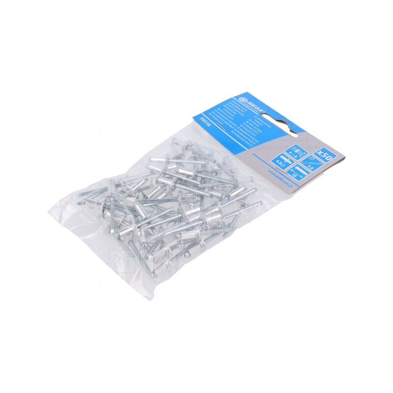 Diblu Aluminiu 4,8mm x 10mm - 50 Bucăți | Electronic-mag.ro | Componente Electronice Diblu Aluminiu 4,8mm x 10mm - 50 Bucăți | Electronic-mag.ro | Componente Electronice