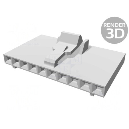 Mufă Cablu-Cablu PCB Mamă 2,54mm 10-PIN Crimpată | Electronic-mag.ro | Componente Electronice