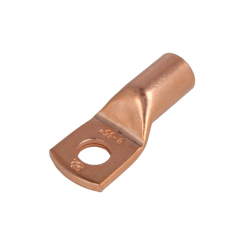 Vârf inelar tubular M8 35mm2 cupru crimpat pe cablu 33,5mm | Electronic-mag.ro | Componente Electronice Vârf inelar tubular M8 35mm2 cupru crimpat pe cablu 33,5mm | Electronic-mag.ro | Componente Electronice