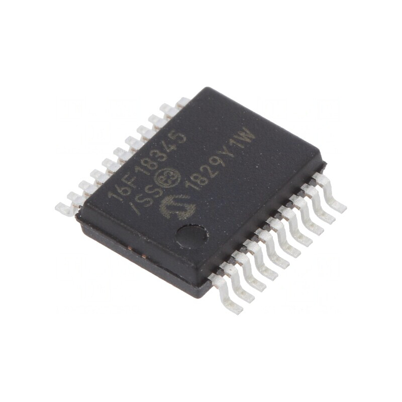 Microcontroler PIC16 14kB 32MHz 2,3-5,5V SMD SSOP20 | Electronic-mag.ro | Componente Electronice Microcontroler PIC16 14kB 32MHz 2,3-5,5V SMD SSOP20 | Electronic-mag.ro | Componente Electronice