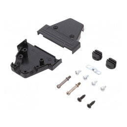 Carcasă pentru conectori D-Sub 25pin și HD 44pin | Electronic-mag.ro | Componente Electronice