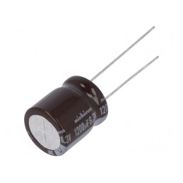 Condensator Electrolitic Low ESR 1200uF 6.3V THT | Electronic-mag.ro | Componente Electronice