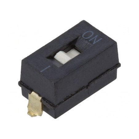 Comutator DIP-SWITCH 1 Secțiune ON-OFF 0,025A 24VDC | Electronic-mag.ro | Componente Electronice