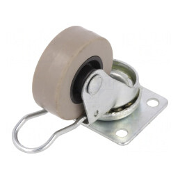 Roată de Transport cu Placă de Montare 40mm | Electronic-mag.ro | Componente Electronice