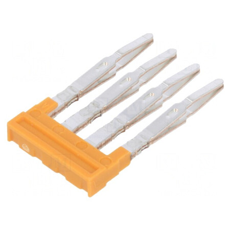 Punte cu Șuruburi 4 Piste Portocalie Seria A | Electronic-mag.ro | Componente Electronice