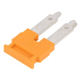 Punte Portocalie cu Şuruburi pentru 2 Piste Seria A | Electronic-mag.ro | Componente Electronice