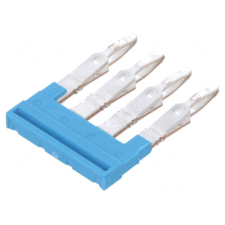 Punte cu șuruburi 4 piste albastră Seria A | Electronic-mag.ro | Componente Electronice