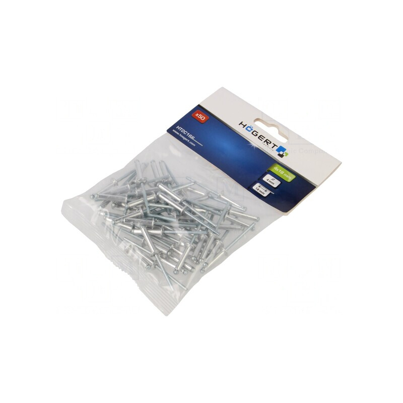 Diblu Aluminiu 4mm x 18mm 50 Bucăți | Electronic-mag.ro | Componente Electronice Diblu Aluminiu 4mm x 18mm 50 Bucăți | Electronic-mag.ro | Componente Electronice